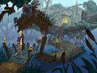 une photo d'Ã©cran de The Curse of Monkey Island sur PC